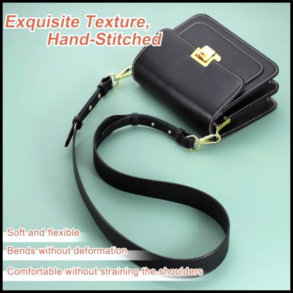 Adjustable Crossbody Bag Strap Replacement Pu Lea… - image 5